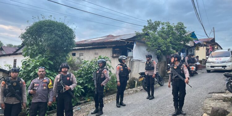 Polisi Bubarkan Aksi Tawuran Remaja di Kawasan Lorong Sumatera Ambon