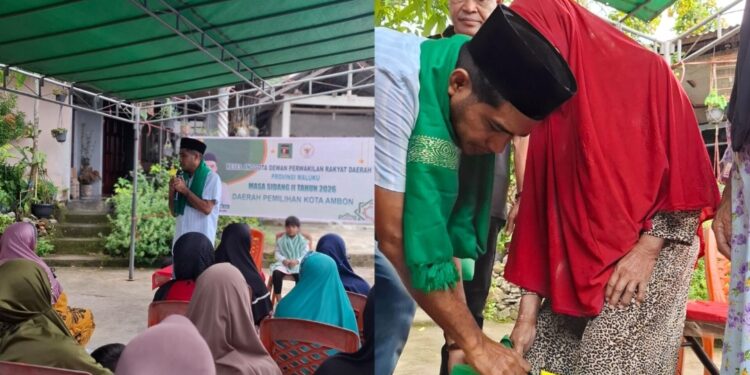 Rovik Afifudin Bagikan Ribuan Paket Sembako Kepada Janda, Lansia dan Anak Yatim