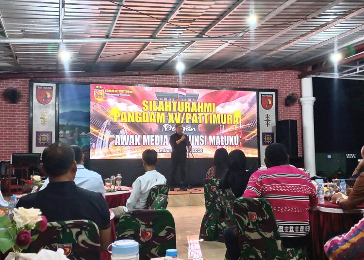 Pangdam Pattimura Ajak Media Jaga Kondusivitas Daerah