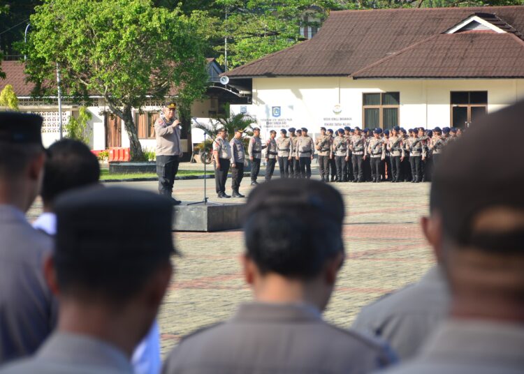 Polda Maluku Bentuk Batalyon Cadangan Perkuat Pengamanan Antisipasi Dinamika Global