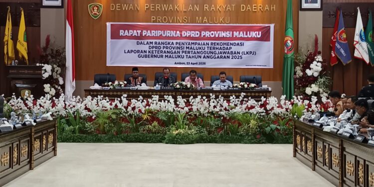 Dewan Minta Pemprov Tindaklanjuti Rekomendasi LKPJ Gubernur Maluku 2025