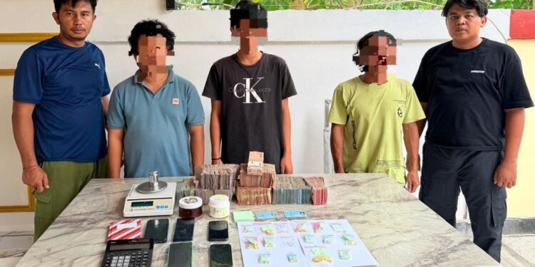 Tiga Pedagang Ilegal Ditangkap di Buru, Polisi Amankan Lebih dari 600 Gram Emas dan Uang Tunai Ratusan Juta