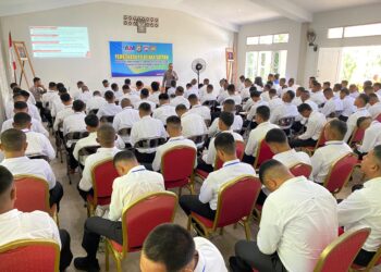 Polda Maluku Latih 123 Calon Satpam dari Indonesia Timur