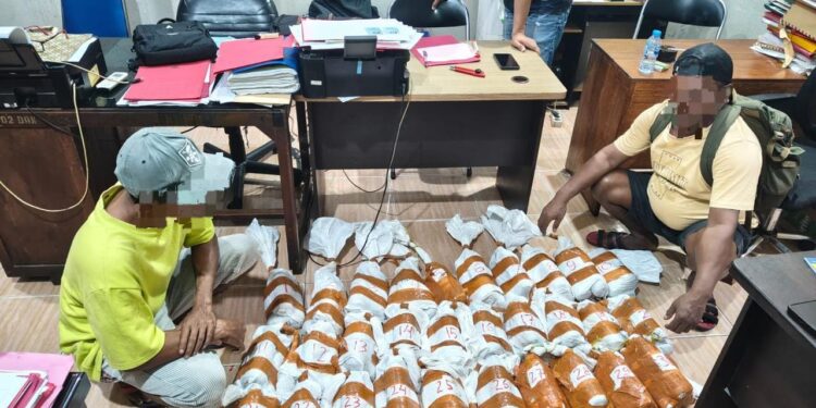 Dua Pemasok Merkuri Ilegal Seberat 825 Kg Ditangkap Polda Maluku