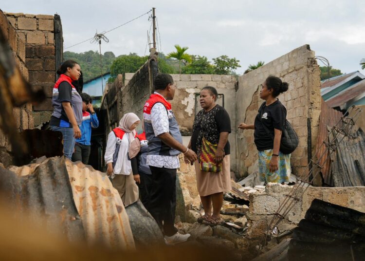 Pertamina Patra Niaga Salurkan Bantuan Bagi Masyarakat Terdampak Kebakaran di Jayapura